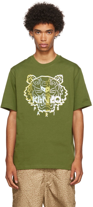 Photo: Kenzo Khaki Tiger T-Shirt