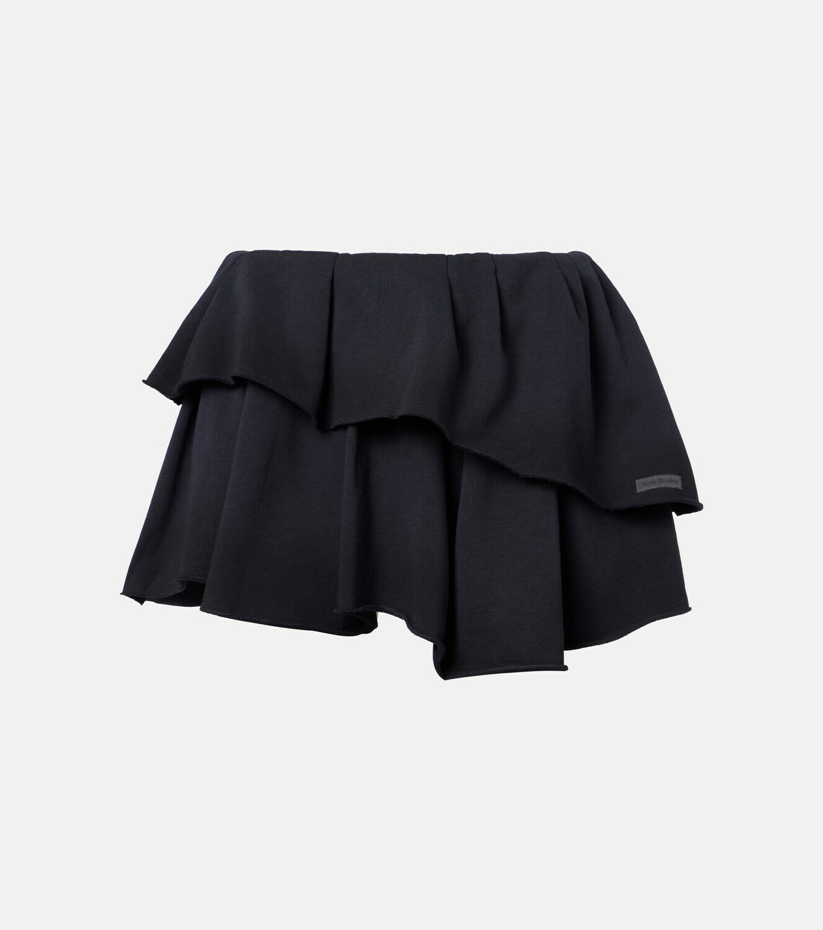 Acne Studios Cotton-blend miniskirt