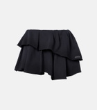 Acne Studios Cotton-blend miniskirt