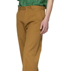 Dries Van Noten Brown Petrick Trousers