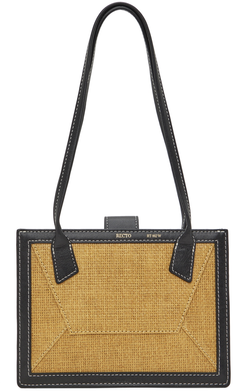 Recto Black Pre Calla Large Cabas Tote Recto