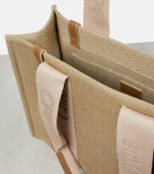 Chloé Woody Medium canvas tote bag