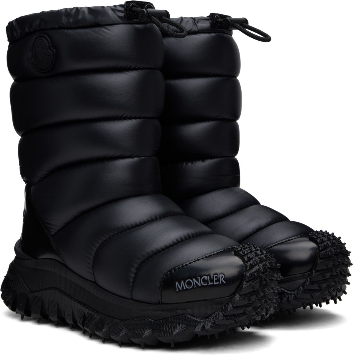 Moncler Black Trailgrip Après High Boots Moncler
