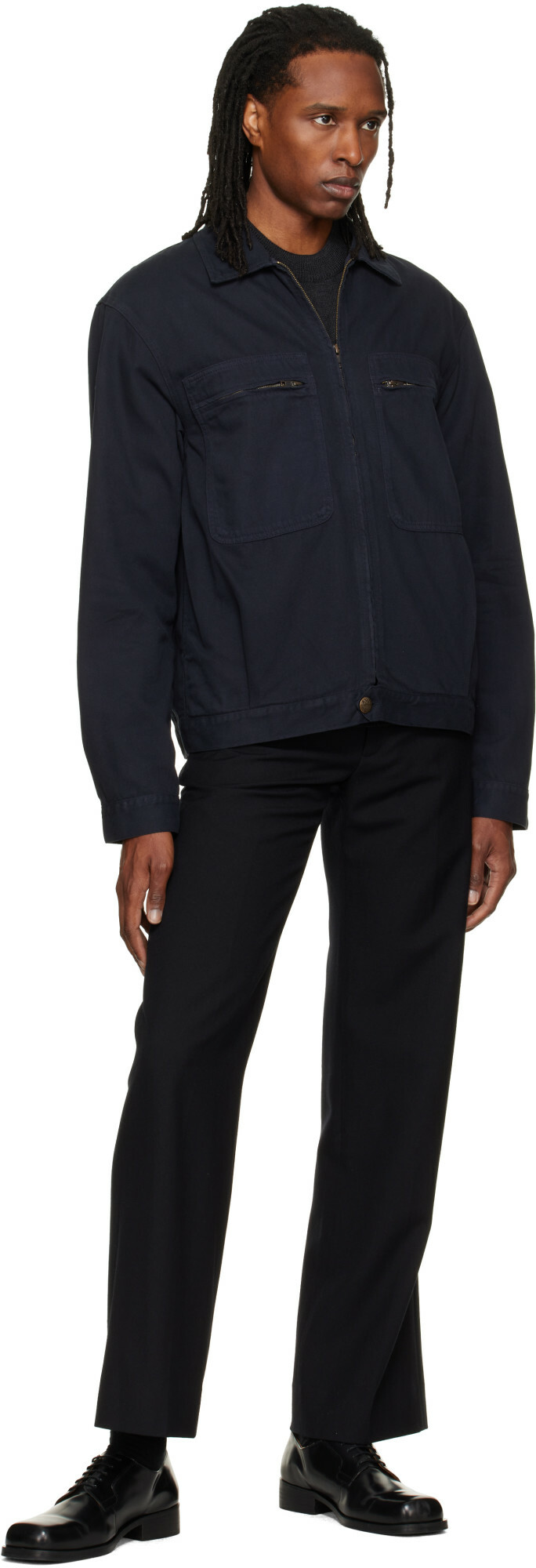 Palmes Black Worker Denim Jacket
