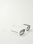Sato - Canicula Square-Frame Titanium Sunglasses