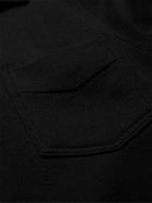 Bellerose - Fadi Half-Zip Cotton-Jersey Sweatshirt - Black