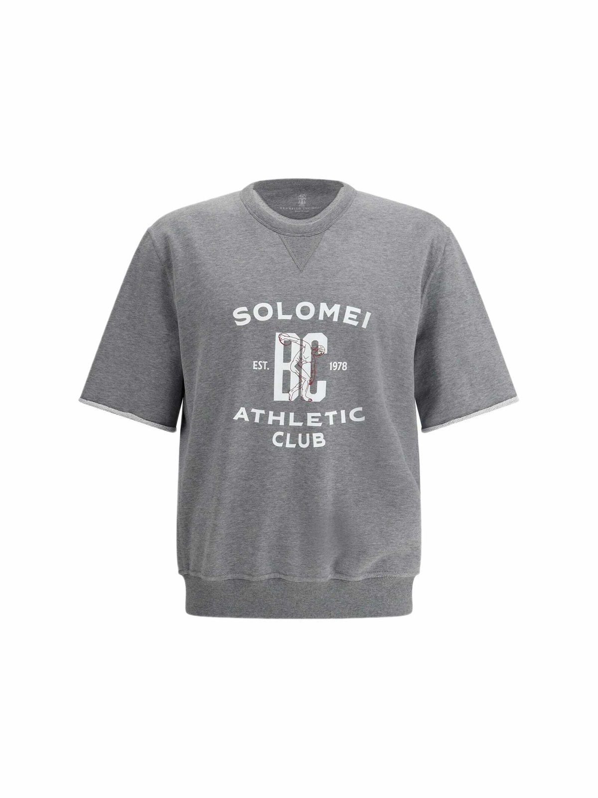 BRUNELLO CUCINELLI ロコ刺繍クルネックTシャツ 【関税込】 Brunello Cucinelli Cotton Jersey Logo T-Shirt – ZAP