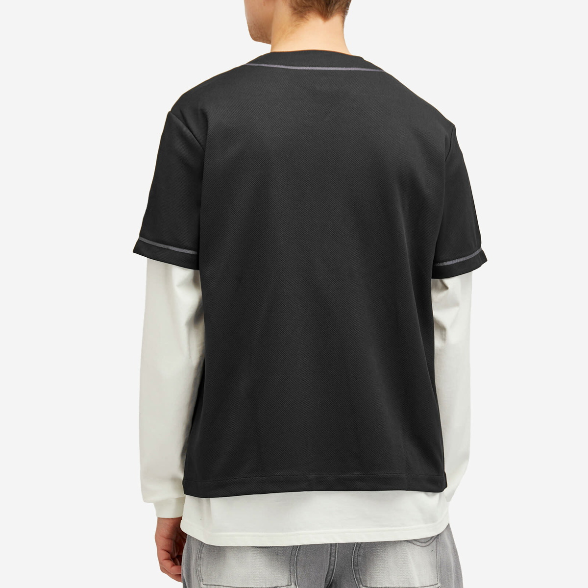 Dime Men's League Baseball Jersey in Black Dime