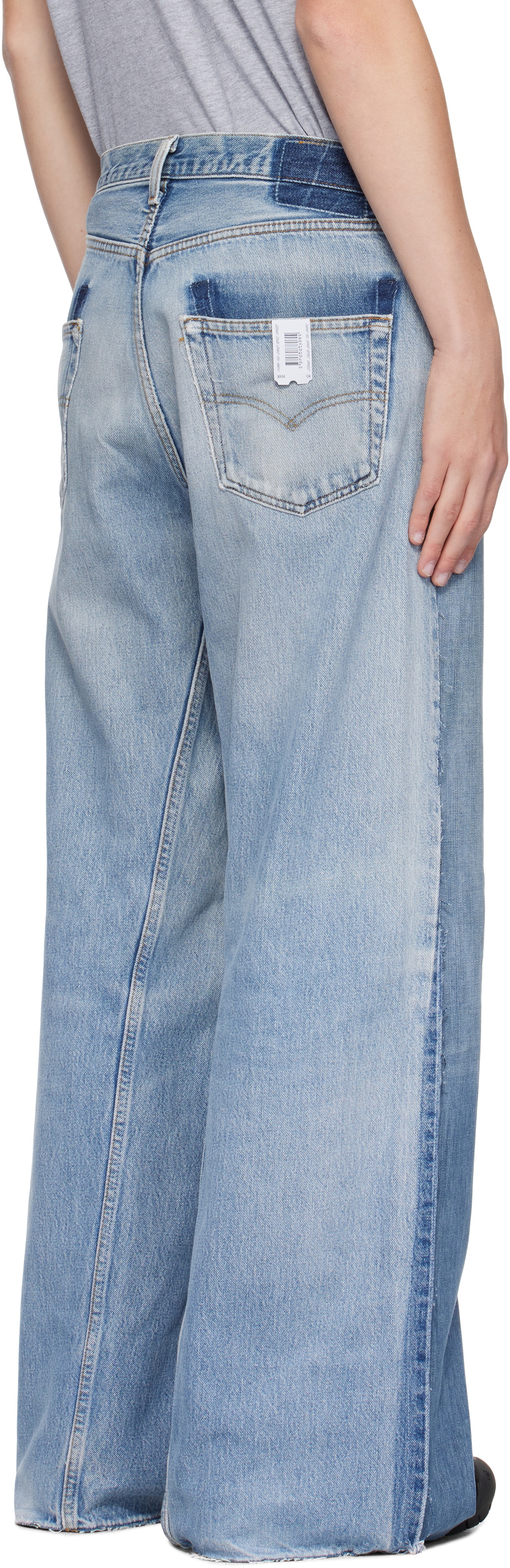 Prototypes Blue Outline Jeans
