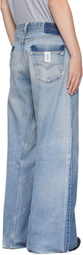 Prototypes Blue Outline Jeans
