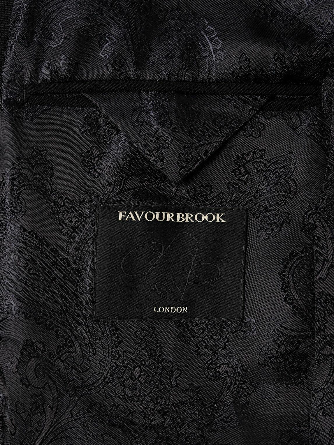Favourbrook - Tommy Slim-Fit Grosgrain-Trimmed Wool Tuxedo Jacket - Black