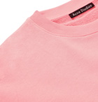 Acne Studios - Forba Logo-Appliquéd Loopback Cotton-Jersey Sweatshirt - Pink