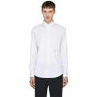 N.Hoolywood White Button Down Shirt