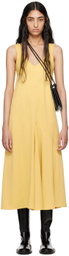 Studio Nicholson Yellow Wylie Maxi Dress