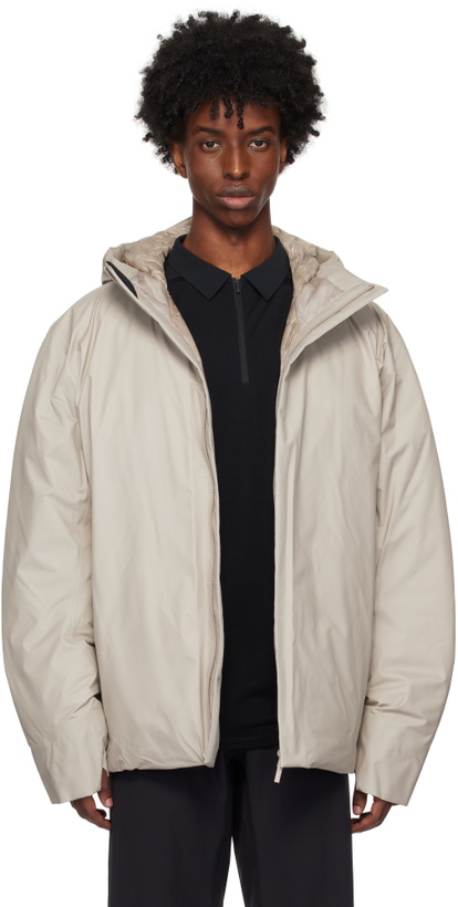 Photo: Veilance Beige Altus Down Jacket
