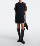 Sacai Cotton minidress
