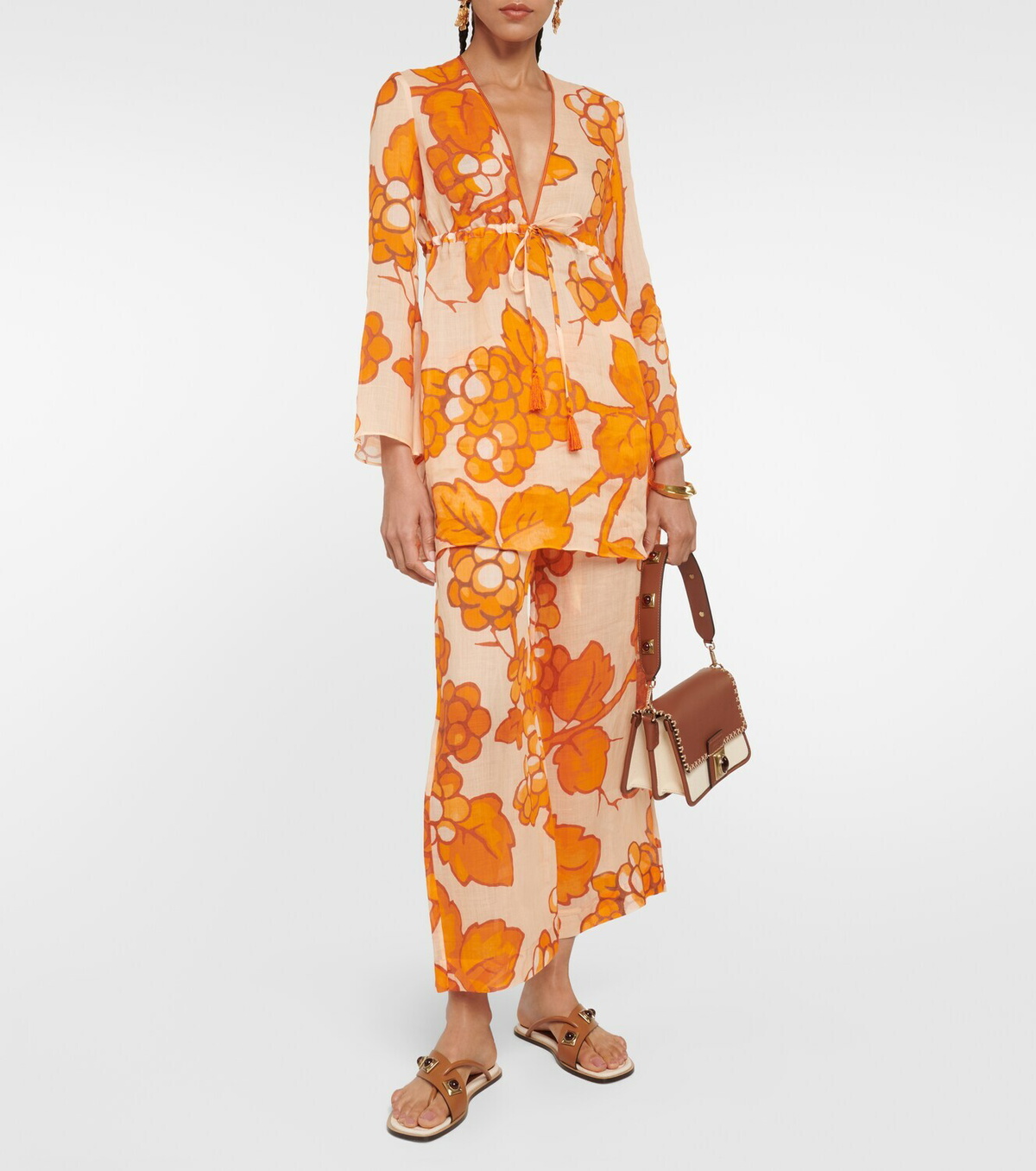 【Etro】プリント ramie tunic Etro Printed ramie tunic Etro