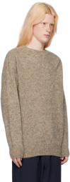 YMC Beige Suededhead Sweater