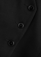 Alexander Wang Strapless Wool Waistcoat Black