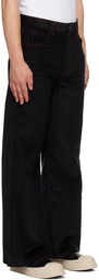 Marni Black Contrast Trousers