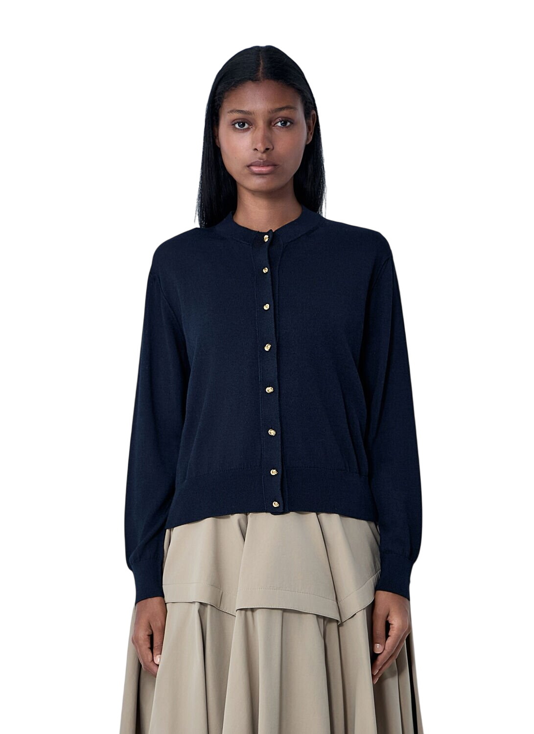 Bottega Veneta - Ribbed-knit cotton polo top Bottega Veneta