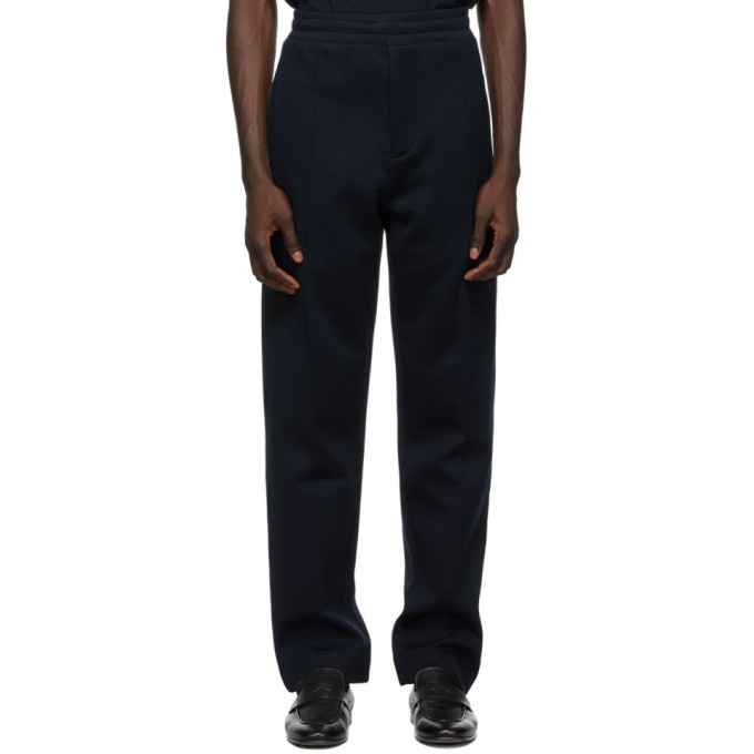 Photo: Dunhill Navy Jersey Lounge Pants