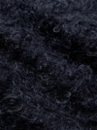 Fendi - Textured Mohair-Blend Bomber Jacket - Blue