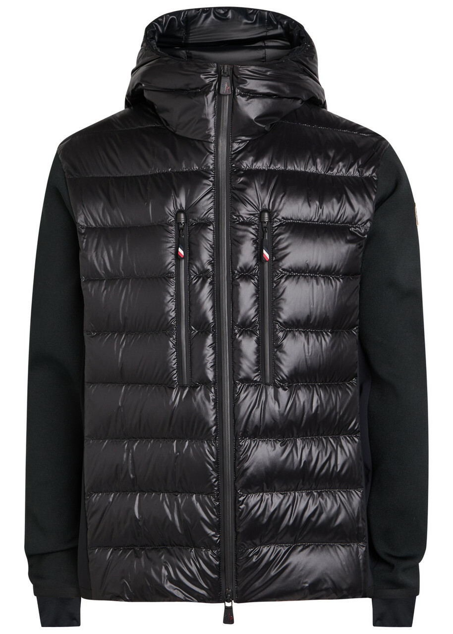 MONCLER ブラック ダウンジャケットGRENOBLE BESSANS Moncler Grenoble Bessans Jacket Moncler Grenoble
