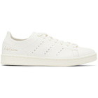 Y-3 White Diagonal Stan Smith Sneakers
