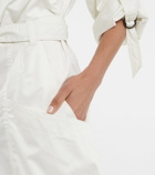 Isabel Marant - Florine cotton satin jumpsuit