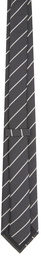 Boss Grey Silk Tie