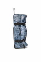 Diesel Travel trolley in trompe l'oeil denim - Carry-on Suitcases - Unisex - Blue