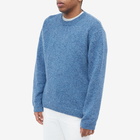 A.P.C. Men's A.P.C Chandler Donegal Crew Knit in Blue