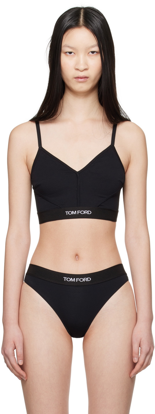 Tom Ford Black Viscose Bra main image 1