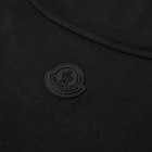 Moncler Men's Slogan Logo T-Shirt in Black