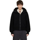 Canada Goose Black 'Black Label' Chilliwack Fleece Bomber Jacket