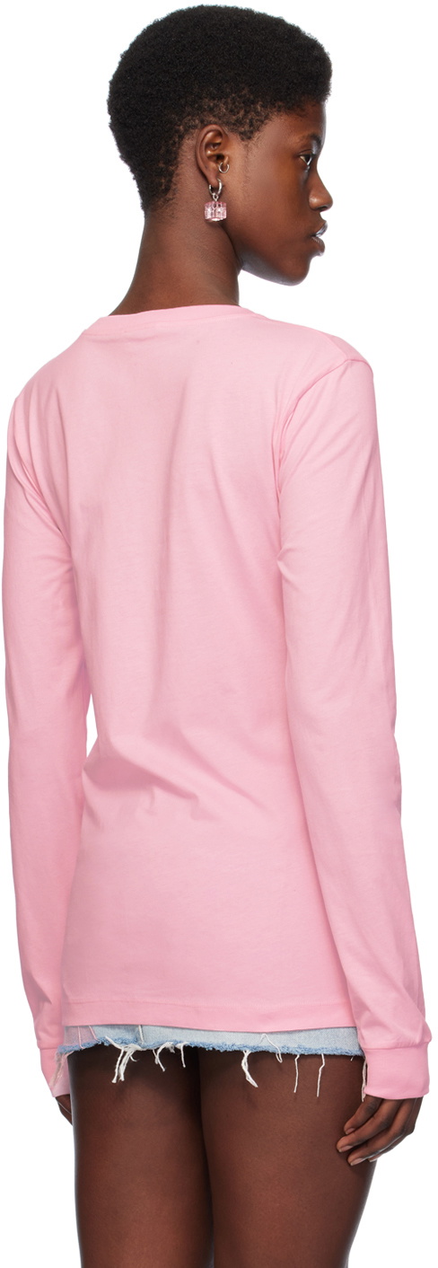 Marni Pink Printed Long Sleeve T-Shirt