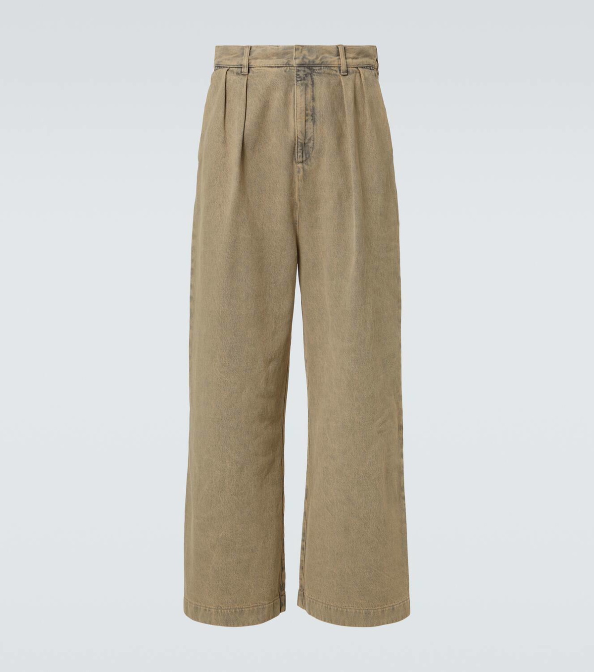 Loewe Pleated wide-leg jeans