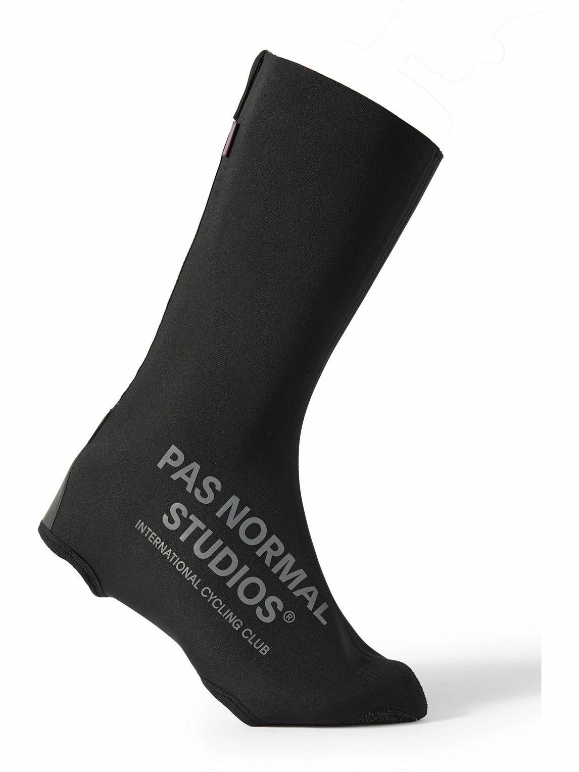 Pas Normal Studios - Heavy Logo-Print Stretch-Jersey Overshoes - Black ...