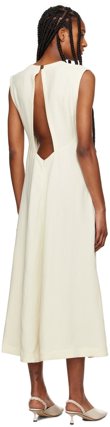 Studio Nicholson Off-White Sevan Maxi Dress