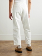 Neighborhood - BW Straight-Leg Cotton-Canvas Trousers - White