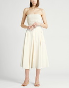 Khaite Womens Midi skirt Ivory