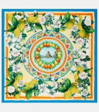 Dolce&Gabbana Printed silk twill scarf