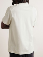 Y-3 - Oversized Logo-Print Cotton-Blend Jersey T-Shirt - White