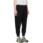 Juun.J Black Tapered Lounge Pants