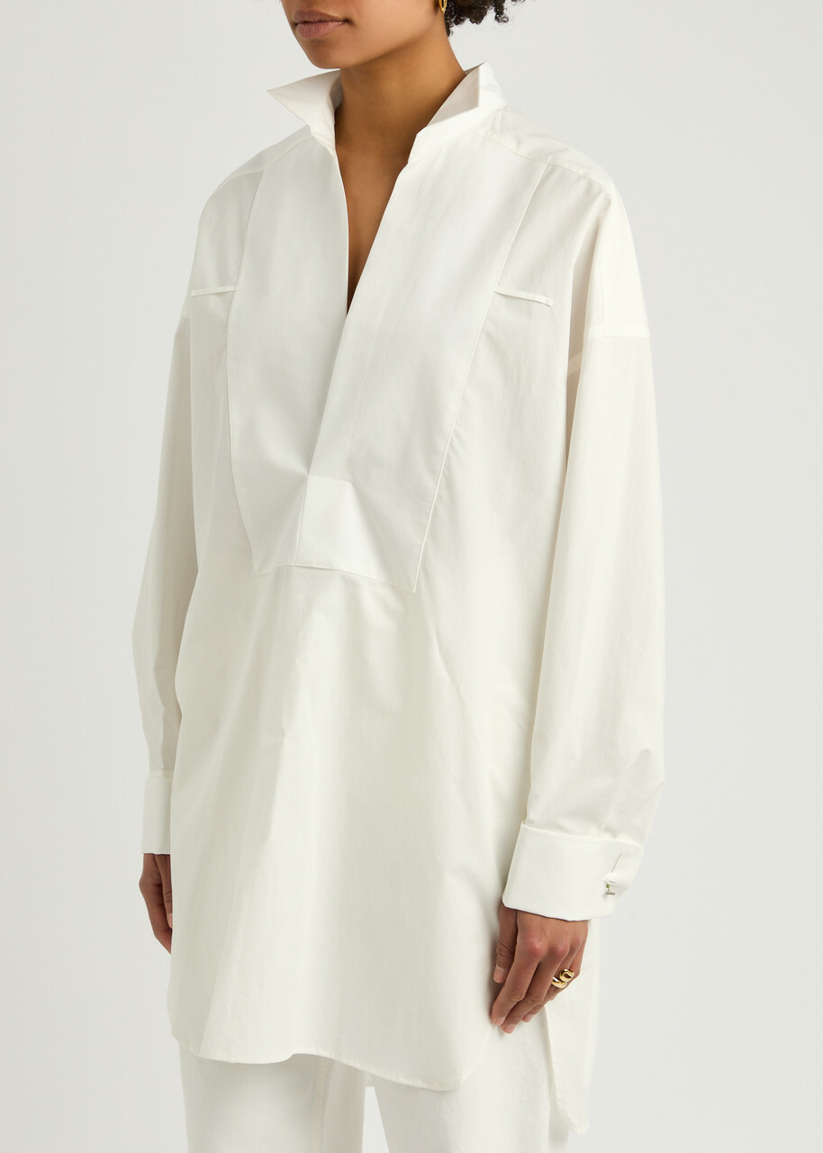 Petar Petrov My Fathers Cotton-poplin Shirt White