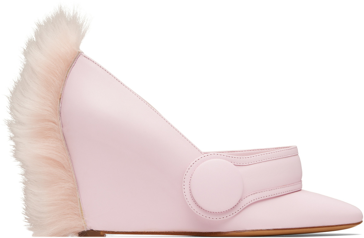 VAQUERA Pink Mohawk Heels