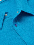God's True Cashmere - Cashmere-Gauze Shirt - Blue