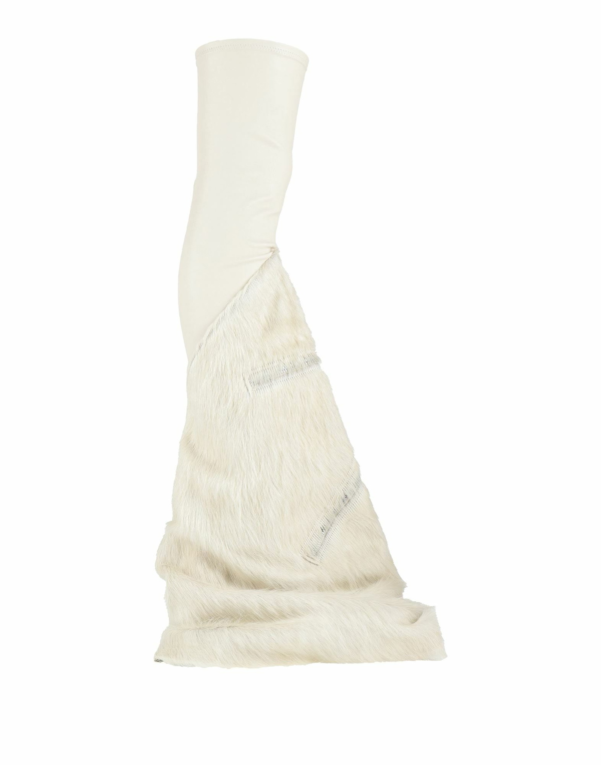 Rick Owens Womens Boot Ivory