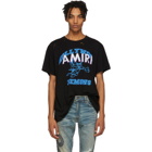 Amiri Black Team Logo T-Shirt